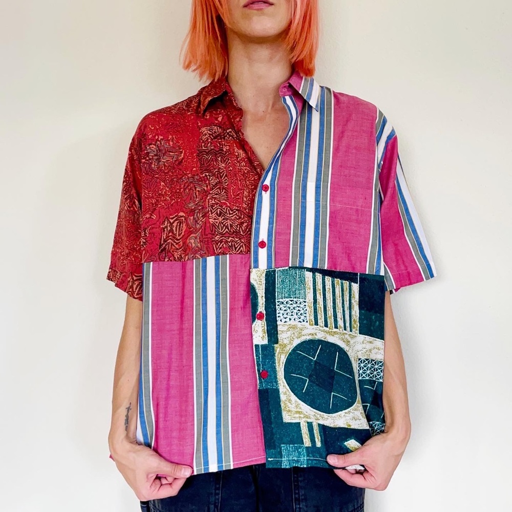 Quarter Button-Up T